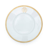 Roberto Cavalli Silk Gold Luxury box Set 2 Pcs. Tea Cup & Saucer - 8.6 x H 5.9 Cm Cap.22 Cl. - S.15.5 Cm