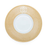 Roberto Cavalli Lizzard Gold Luxury box Set 2 Pcs. Coffee Cup & Saucer - 6 x H 6.1 Cm Cap.12 Cl. - S.12 Cm