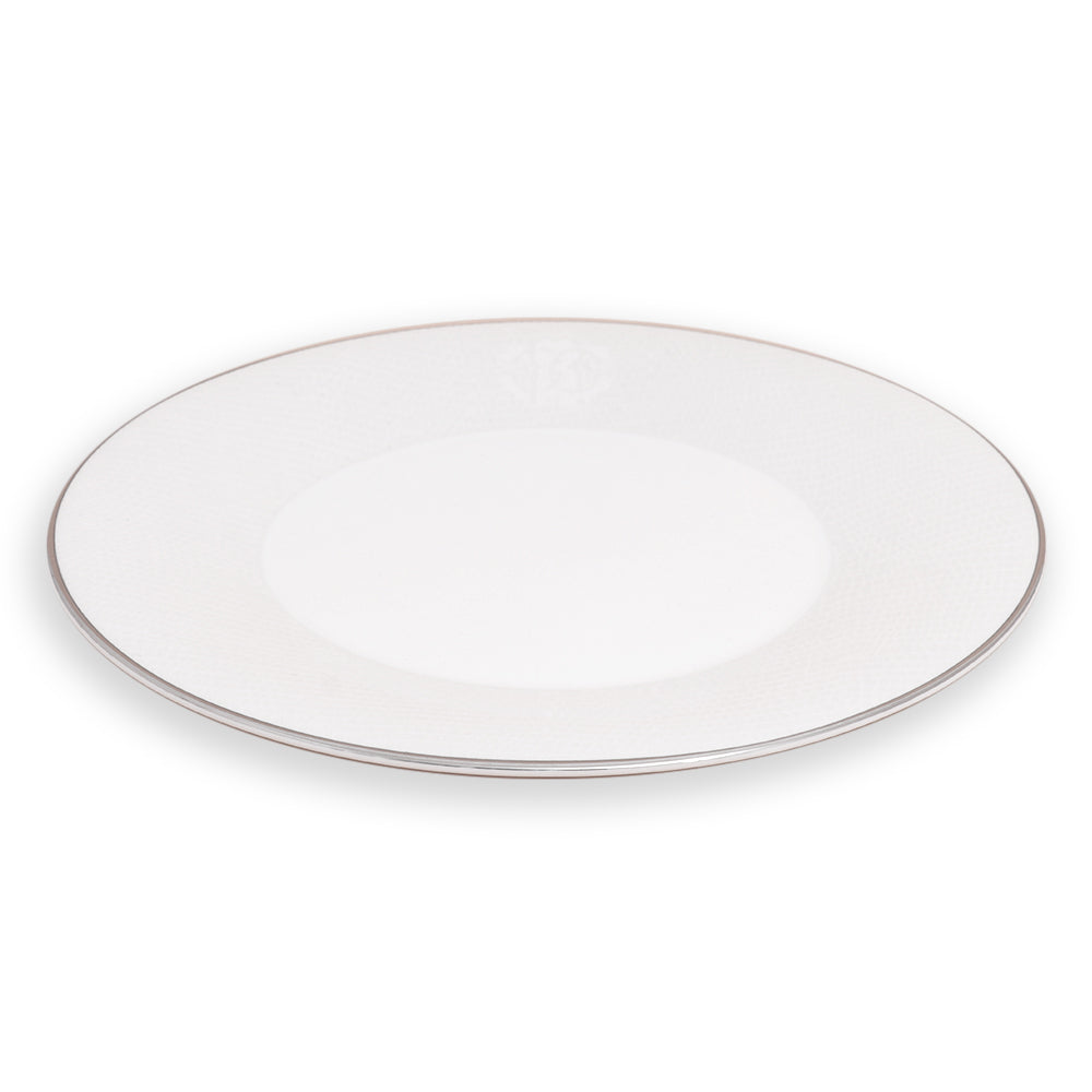 Roberto Cavalli Lizzard Platin Dinner Plate | Dinnerware Roberto Cavalli Lizzard Platin Dinner Plate | Dinnerware