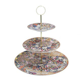 Roberto Cavalli Golden Flowers Riser 3 Levels - Blue Salon