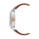 Cerruti 1881 Olinville Men Silver And Brown Watch