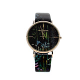 Christian Lacroix Watch Flower Print Strap - Blue Salon