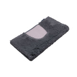 Christy Christy Deep Pile Ped Mat, Size : 49x50 Cm