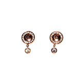 Cerruti Earrings Rose Gold Plated