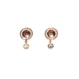 Cerruti Earrings Rose Gold Plated