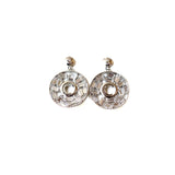 Cerruti Earrings Silver Plated