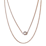 Cerruti Ladies Necklace Rose Gold Plated
