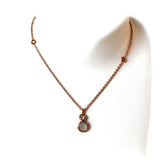 Cerruti Ladies Necklace Rose Gold Plated