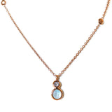 Cerruti Ladies Necklace Rose Gold Plated