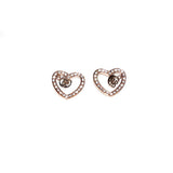 Cerruti Rose Gold Earring With Heart