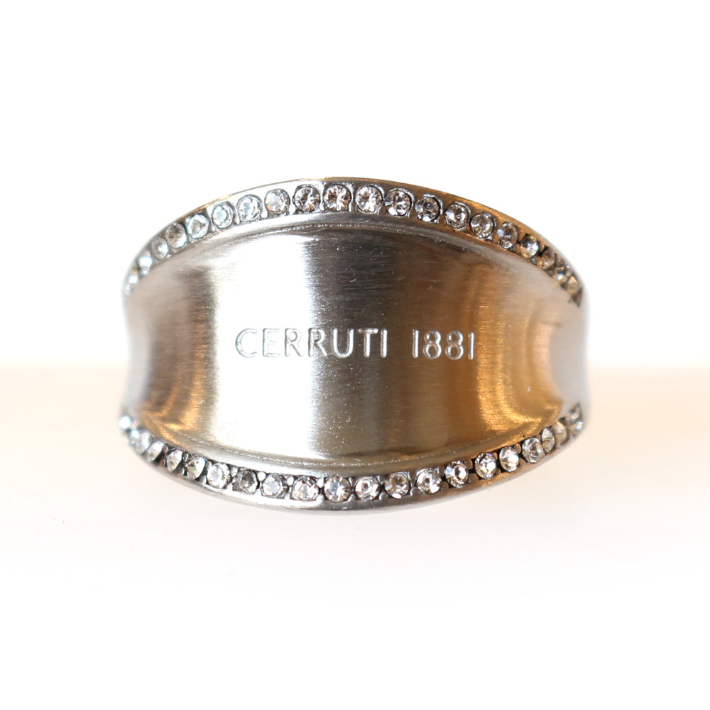 Cerruti Ladies Silver Plated Ring