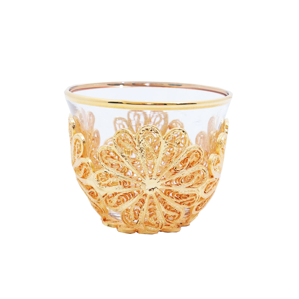 Decorium Zerafet Gawa Set Gold 6 pcs | Glassware | ramadan21 Decorium Zerafet Gawa Set Gold 6 pcs | Glassware | ramadan21