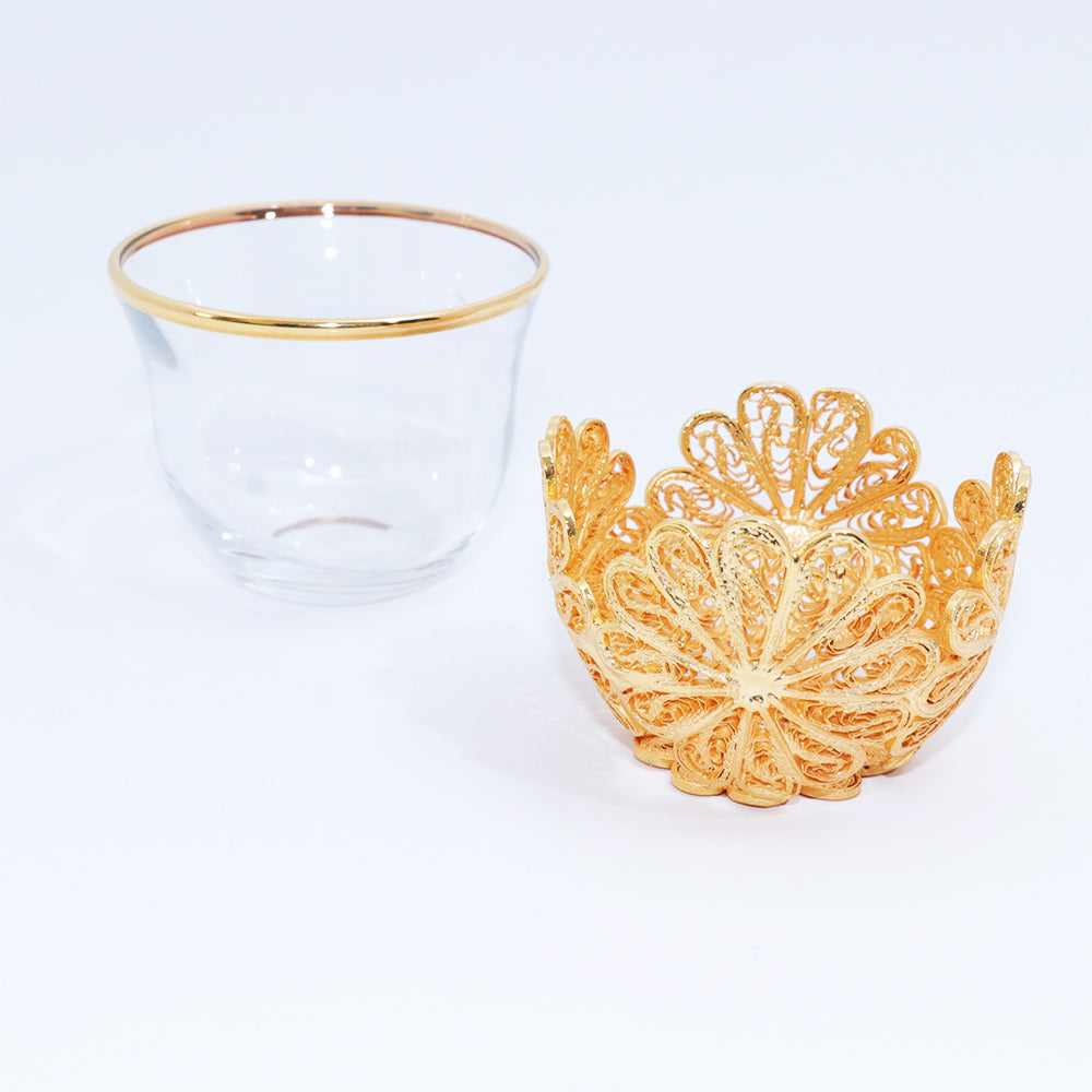 Decorium Zerafet Gawa Set Gold 6 pcs | Glassware | ramadan21 Decorium Zerafet Gawa Set Gold 6 pcs | Glassware | ramadan21