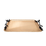 Decorium Nature S Rectengular Tray, Gold