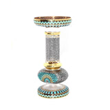 Decorium Esref Candleholder - Blue Salon
