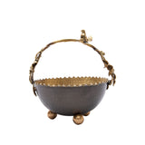 Decorium Nature 14.5 Cm Basket, Bronze
