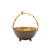 Decorium Nature 20 Cm Basket, Bronze