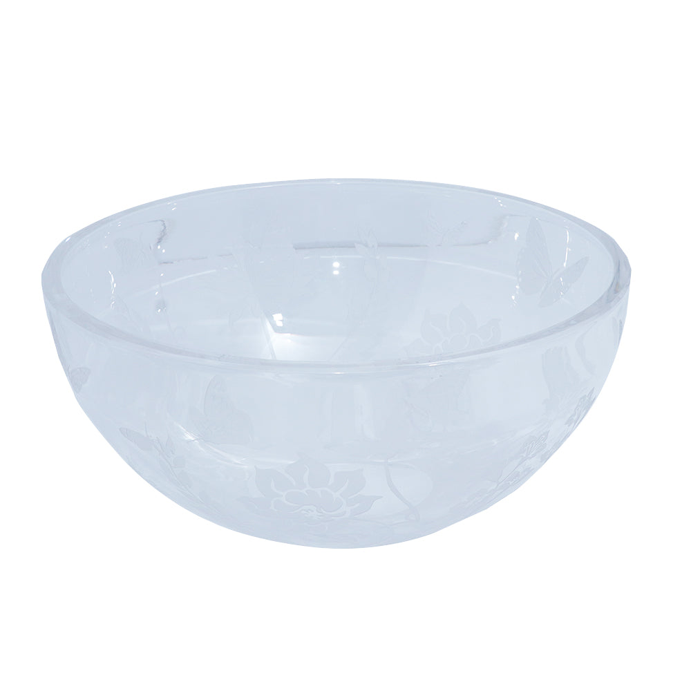 Duccio Di Segna Round Centerpiece Clear Butterfly | Centerpiece Duccio Di Segna Round Centerpiece Clear Butterfly | Centerpiece