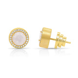 Dean Davidson, Signature Pave Gem Stud Earrings