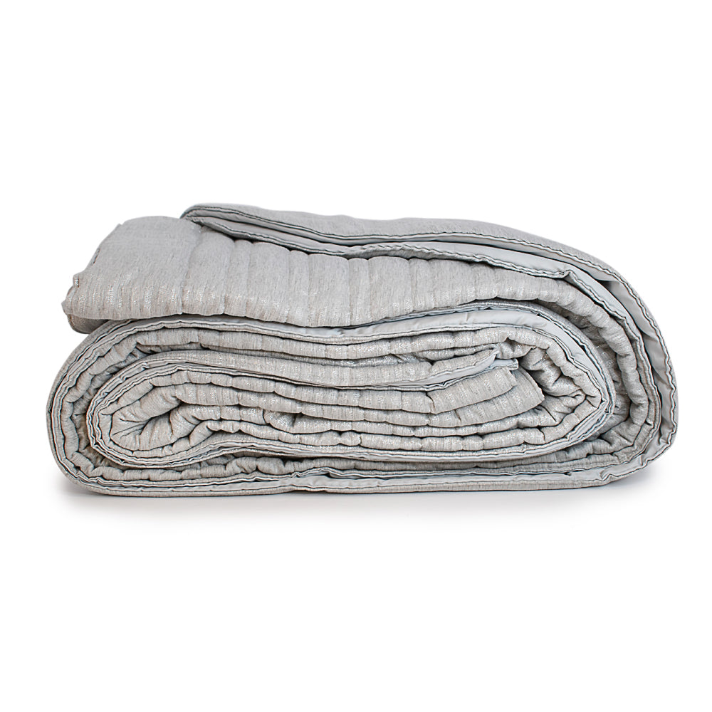 Dea Zeno Jacquard Bed Set Silver | Beddings Dea Zeno Jacquard Bed Set Silver | Beddings
