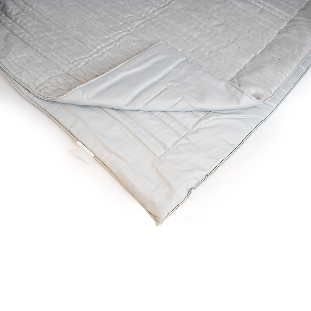 Dea Zeno Jacquard Bed Set Silver | Beddings Dea Zeno Jacquard Bed Set Silver | Beddings