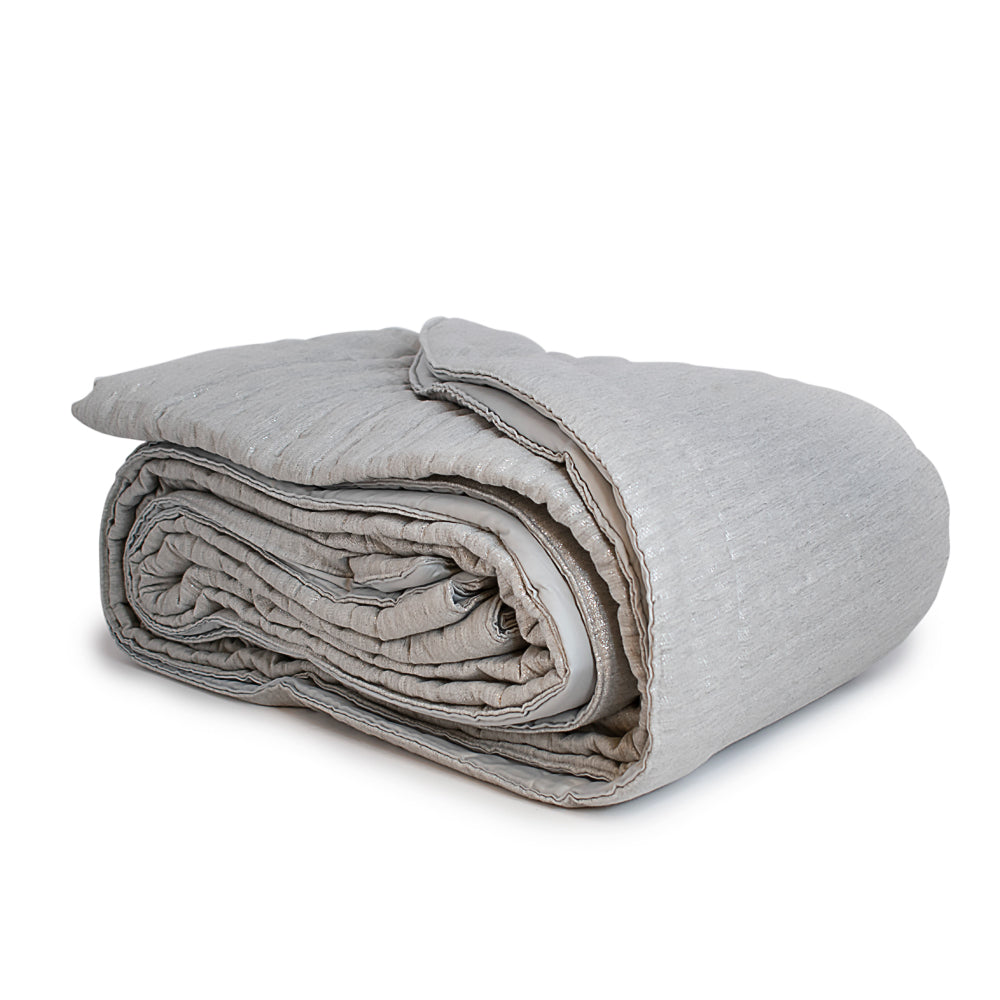 Dea Zeno Jacquard Bed Set Silver | Beddings Dea Zeno Jacquard Bed Set Silver | Beddings