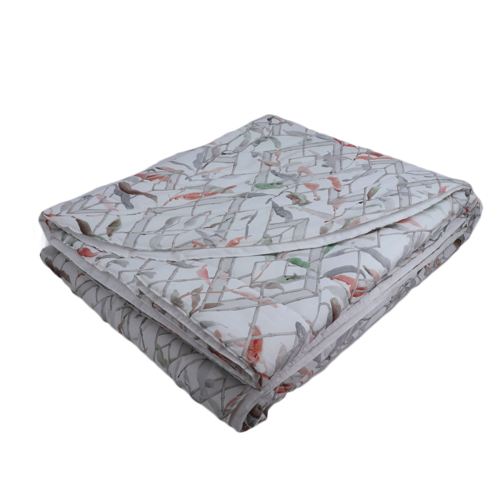 Dea Gazebo Straso Bed Cover Set 5 Pcs Silver&Grey 270X270 cm | Beddings Dea Gazebo Straso Bed Cover Set 5 Pcs Silver&Grey 270X270 cm | Beddings