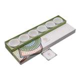 Decoration One New Bone Zellige 60cc Coffee Cups Set of 6