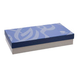 Decoration One New Bone Joy 100cc Coffee Cups Blue & Silver Set of 6