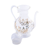 Decoration One Glass Jug 850ml Zaytoun Gold PC