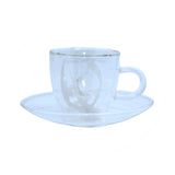 Decoration One Coffee Cup White - Blue Salon