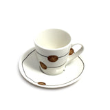 Decoration One Porcelain Coffe Cup And Saucer 100 Cc