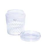 Decoration One  Glass Canister Hot Cut D12/H14 Geometric