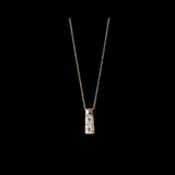 Digo Necklace 18 Carat White Gold