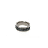 DieselÃ¢Â Men'S Ring With Blue Denim Band Size 10.25