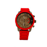 Diesel Men's Gun Metal Color Chronograph Watch - Blue Salon