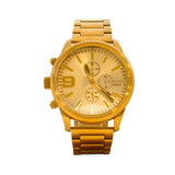 Diesel Men's Gold Plated Chronograph Watch