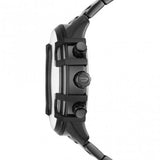 Diesel Men's Griffed Chronograph Gunmetal-Tone Stainless Steel Watch