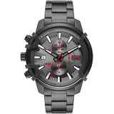 Diesel Men's Griffed Chronograph Gunmetal-Tone Stainless Steel Watch
