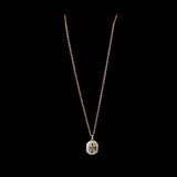 Digo Necklace 18 Carat White Gold - Blue Salon