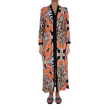 Diamond Tea Zip Lounger Abaya