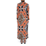 Diamond Tea Zip Lounger Abaya