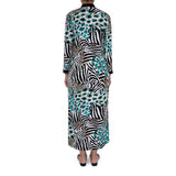 Diamond Tea Zip Lounger Abaya