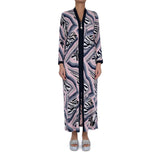 Diamond Tea Zip Lounger Abaya