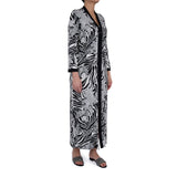 Diamond Tea Zip Lounger Abaya