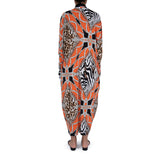 Diamond Tea Zip Kaftan Abaya