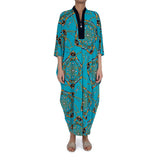 Diamond Tea Zip Kaftan Abaya