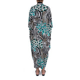 Diamond Tea Zip Kaftan Abaya