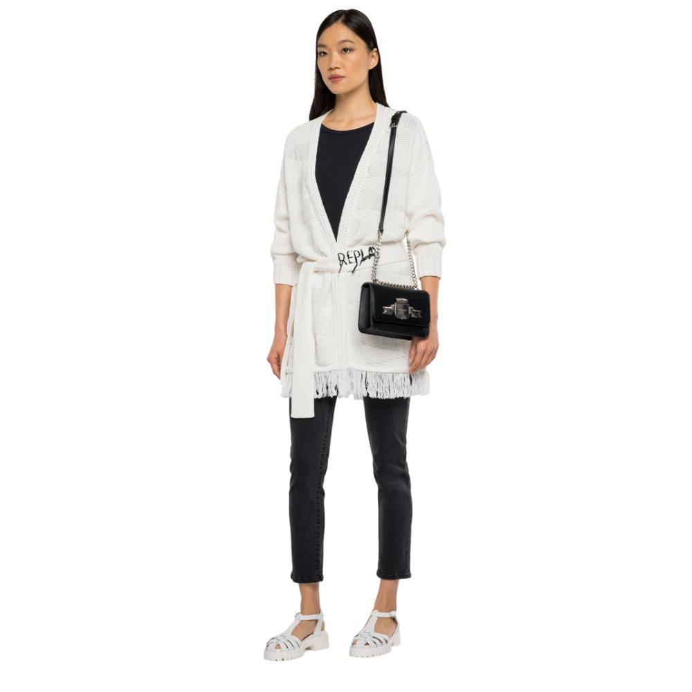 Replay Women's Cotton Knitwear With Belt | Clothing | GCC | Women | Women All Clothing | Women Knitwear | Womens | Womens Fashion Replay Women's Cotton Knitwear With Belt | Clothing | GCC | Women | Women All Clothing | Women Knitwear | Womens | Womens Fashion