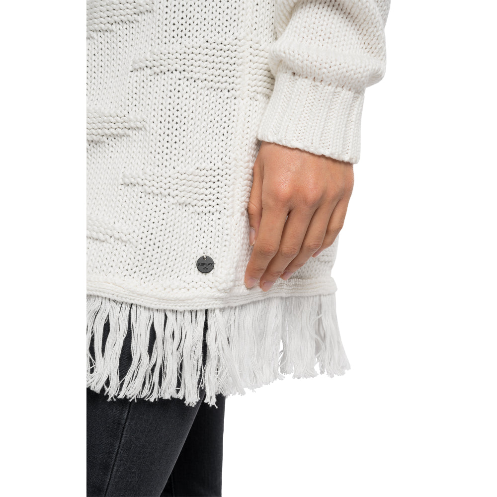 Replay Women's Cotton Knitwear With Belt | Clothing | GCC | Women | Women All Clothing | Women Knitwear | Womens | Womens Fashion Replay Women's Cotton Knitwear With Belt | Clothing | GCC | Women | Women All Clothing | Women Knitwear | Womens | Womens Fashion